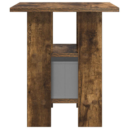 Bedside Table Smoked Oak 41 x 40 x 45 cm Engineered Wood