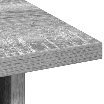 Bedside Table 2 pcs Grey Sonoma 41 x 40 x 45 cm Engineered Wood