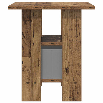 Bedside Table Old Wood 41 x 40 x 45 cm Engineered Wood