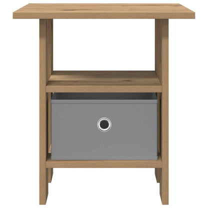 Bedside Table Artisan Oak 41 x 40 x 45 cm Engineered Wood