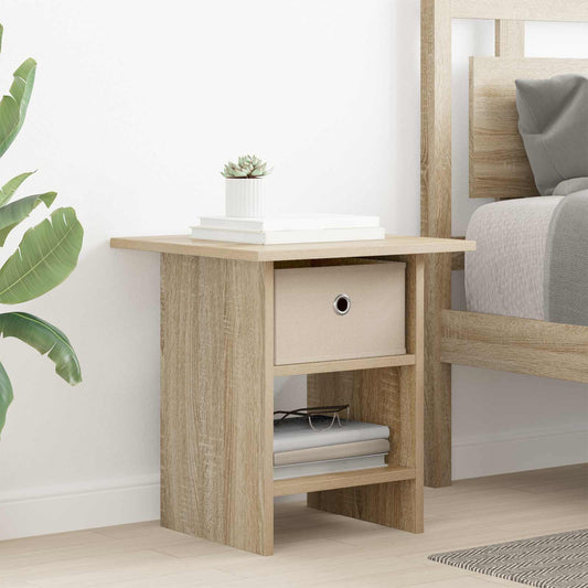 Bedside Table Sonoma Oak 41 x 40 x 45 cm Engineered Wood