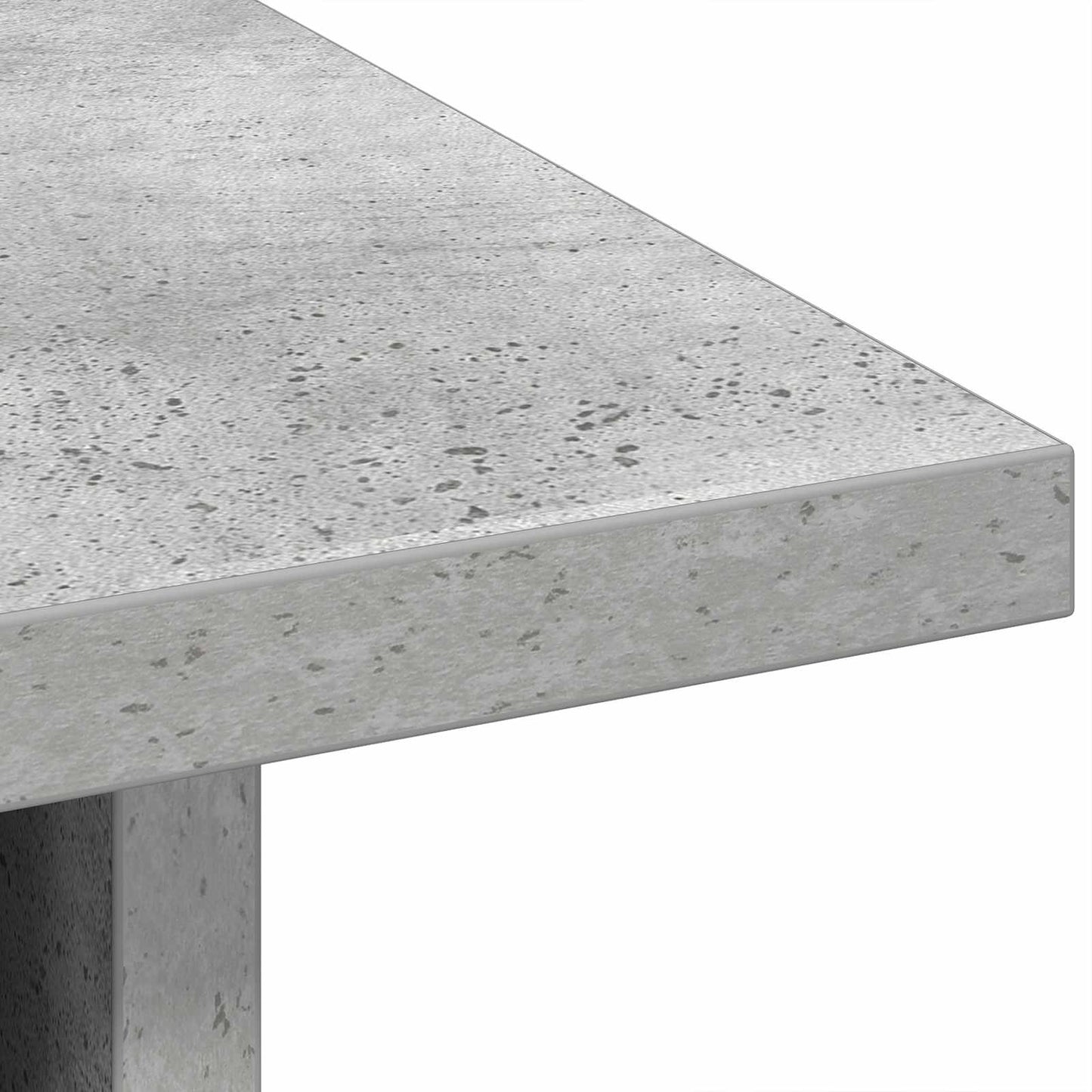 Bedside Table Concrete Grey 41 x 40 x 45 cm Engineered Wood