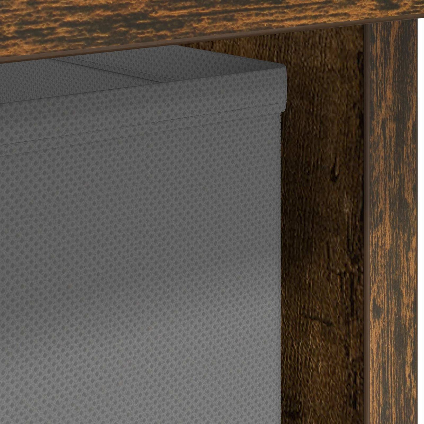 Bedside Table 2 pcs Smoked Oak 41 x 40 x 45 cm Engineered Wood