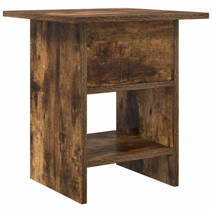 Bedside Table 2 pcs Smoked Oak 41 x 40 x 45 cm Engineered Wood