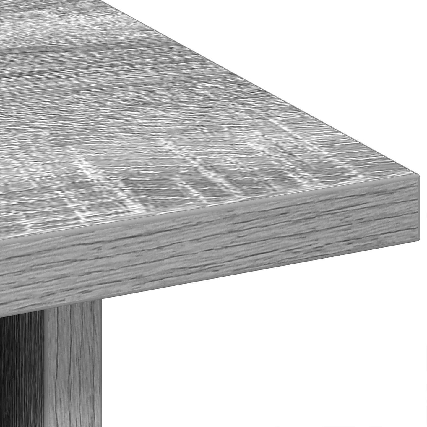 Bedside Table Grey Sonoma 41 x 40 x 45 cm Engineered Wood