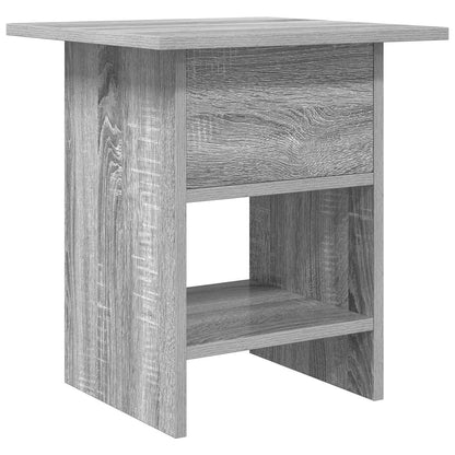 Bedside Table Grey Sonoma 41 x 40 x 45 cm Engineered Wood