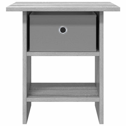 Bedside Table Grey Sonoma 41 x 40 x 45 cm Engineered Wood