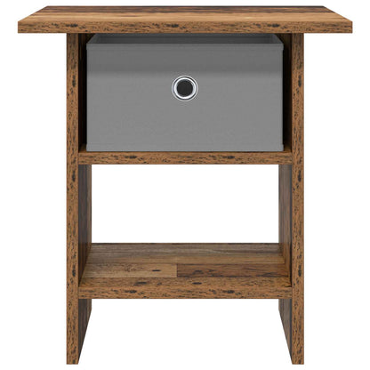 Bedside Table 2 pcs Old Wood 41 x 40 x 45 cm Engineered Wood