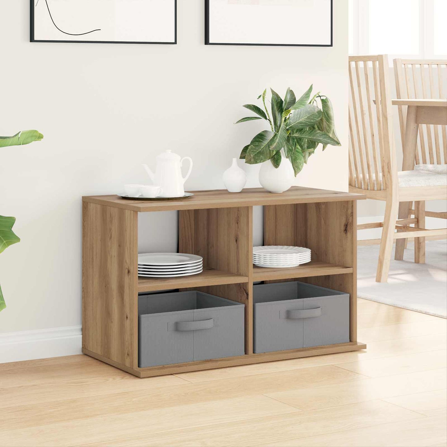 TV stand 79 x 40 x 48 cm Artisan Oak