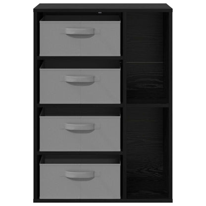 Sideboard Black Oak 60 x 33.5 x 84 cm