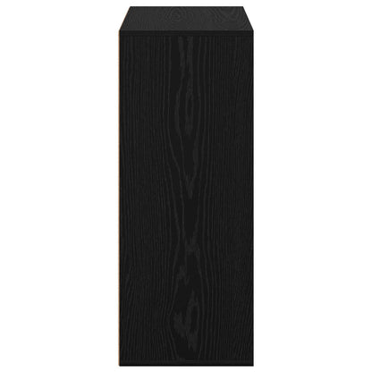 Sideboard Black Oak 60 x 33.5 x 84 cm