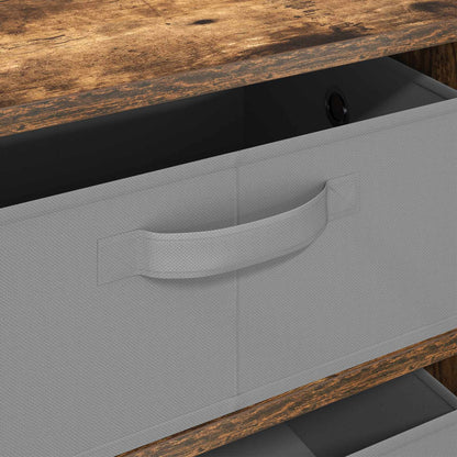 Sideboard Smoked Oak 60 x 33.5 x 84 cm