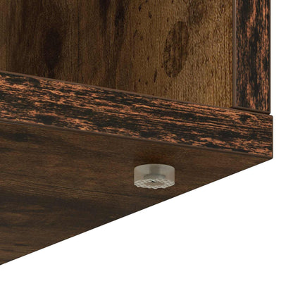 Sideboard Smoked Oak 60 x 33.5 x 84 cm