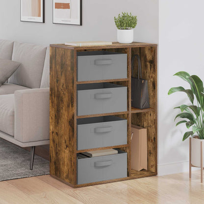 Sideboard Smoked Oak 60 x 33.5 x 84 cm