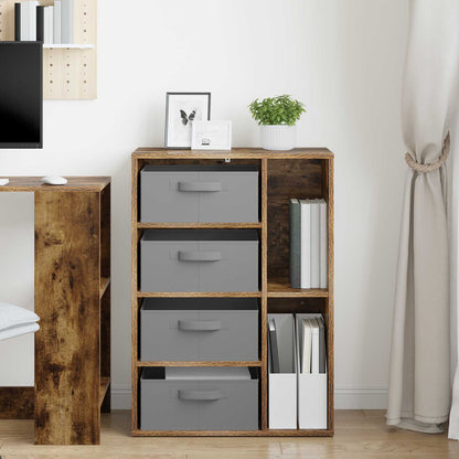 Sideboard Smoked Oak 60 x 33.5 x 84 cm
