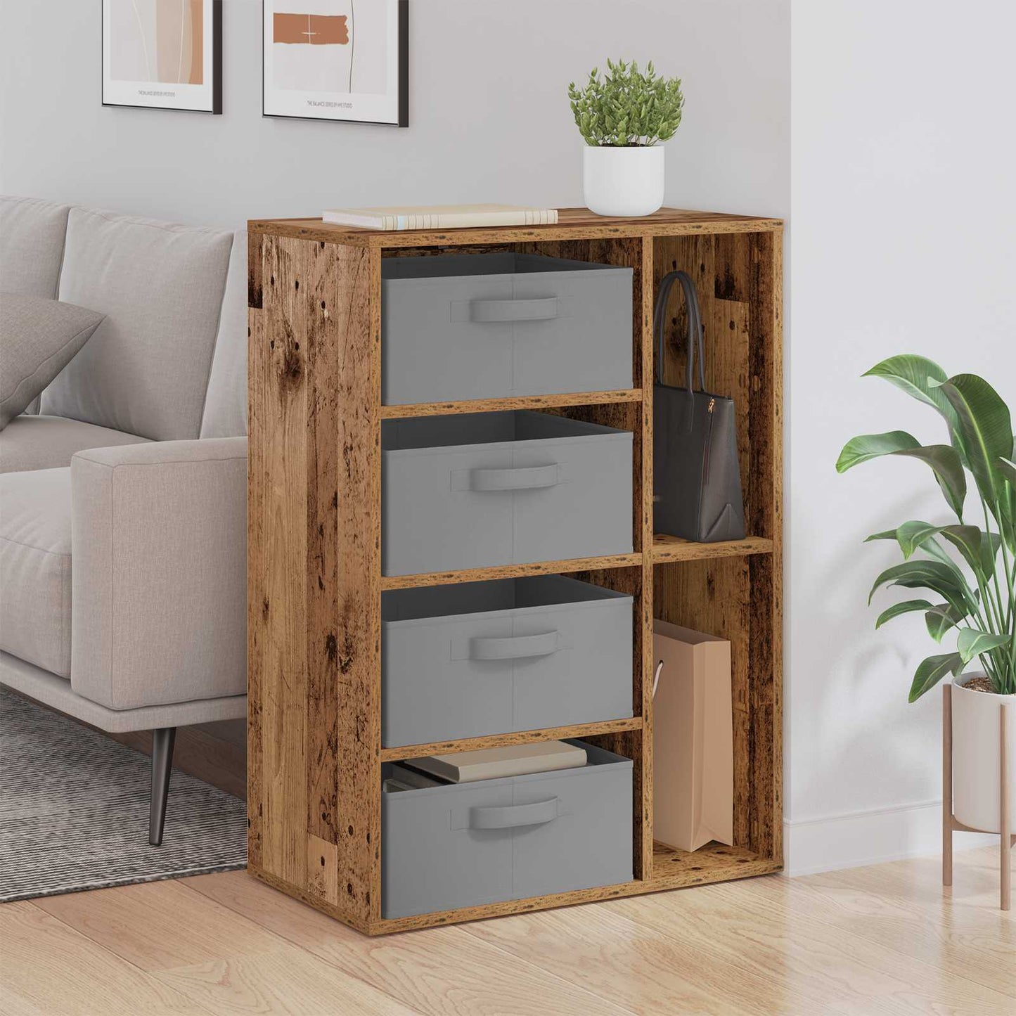 Sideboard Old Wood 60 x 33.5 x 84 cm