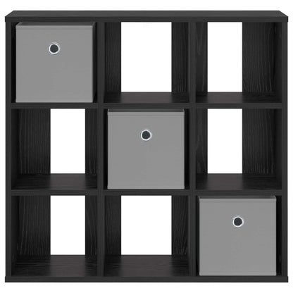 Sideboard with Drawer Black Oak 73.5 x 24 x 69.5 cm