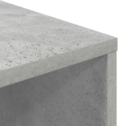 Sideboard with Drawer Concrete Grey 73.5 x 24 x 69.5 cm