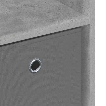 Sideboard with Drawer Concrete Grey 73.5 x 24 x 69.5 cm