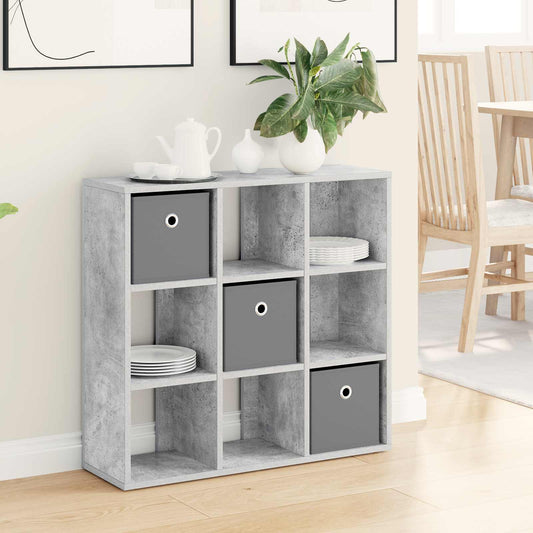 Sideboard Concrete Grey 73.5 x 24 x 69.5 cm
