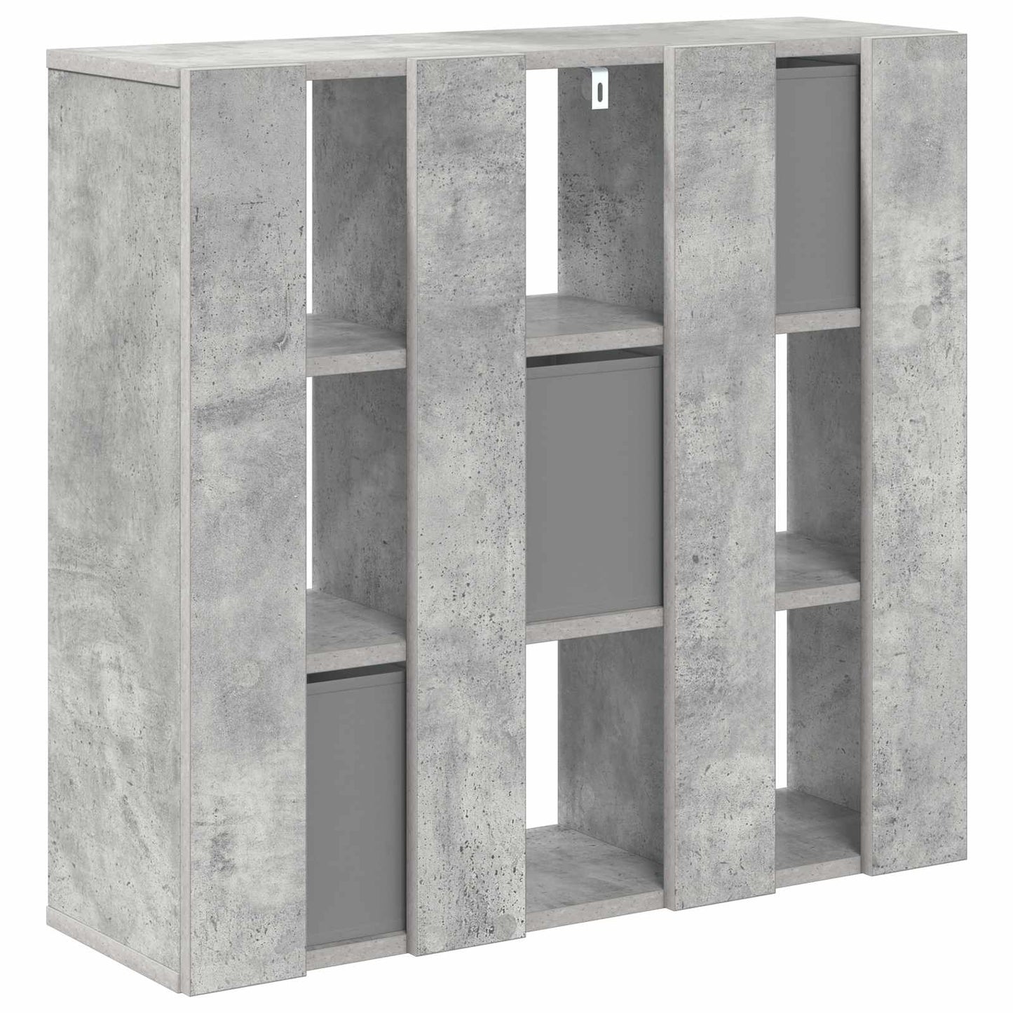 Sideboard with Drawer Concrete Grey 73.5 x 24 x 69.5 cm