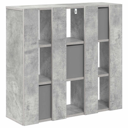 Sideboard with Drawer Concrete Grey 73.5 x 24 x 69.5 cm