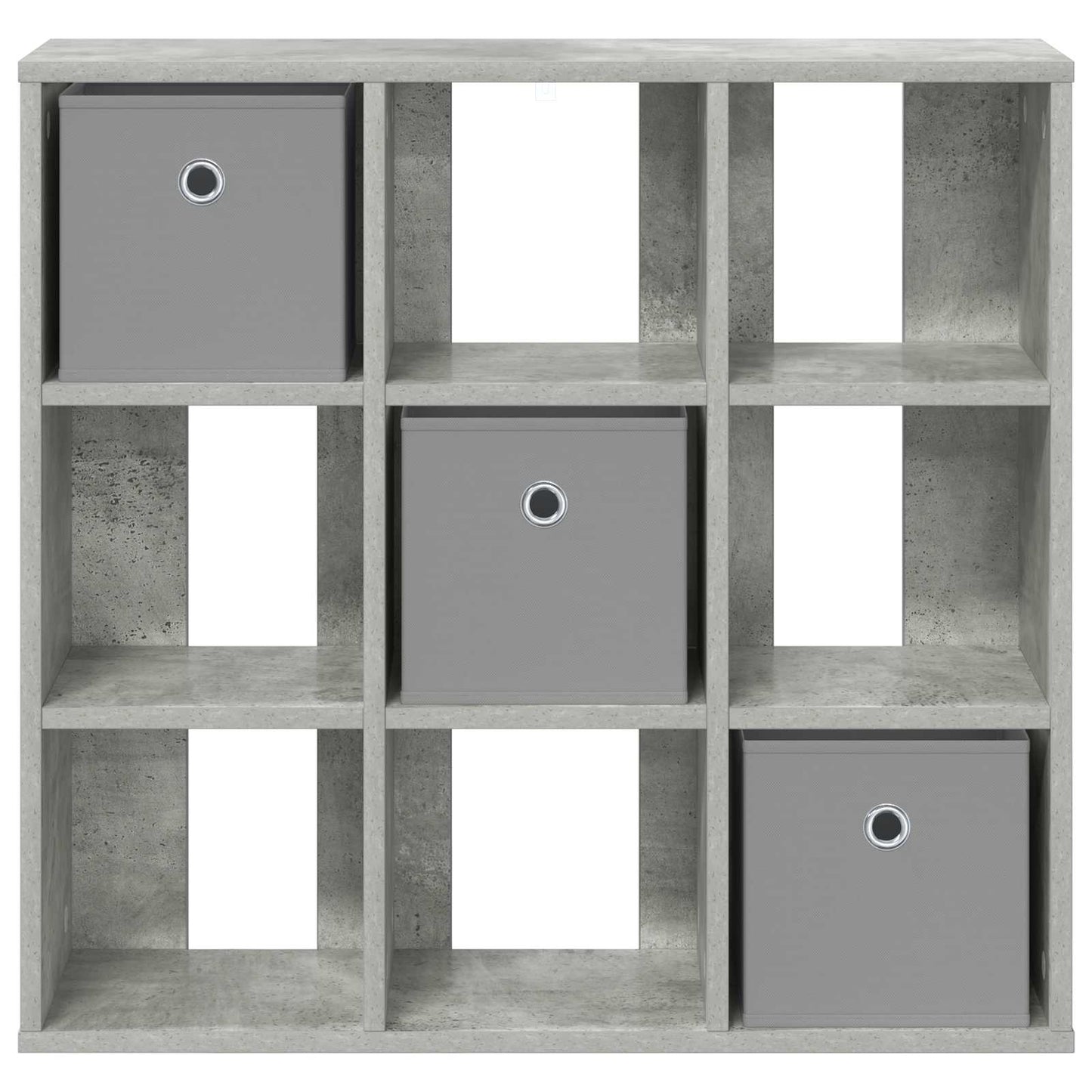 Sideboard with Drawer Concrete Grey 73.5 x 24 x 69.5 cm