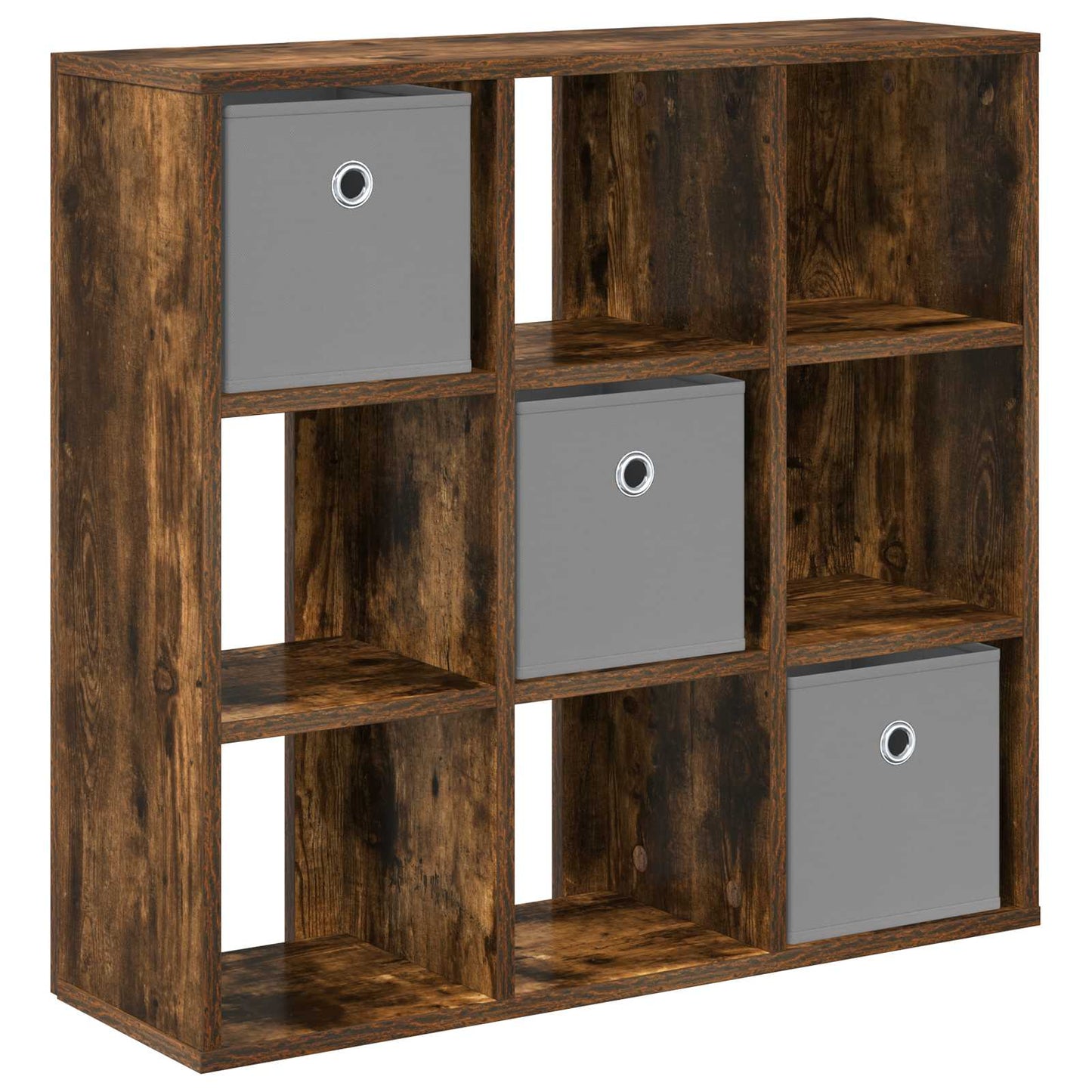 Sideboard with Drawer Smoked Oak 73.5 x 24 x 69.5 cm