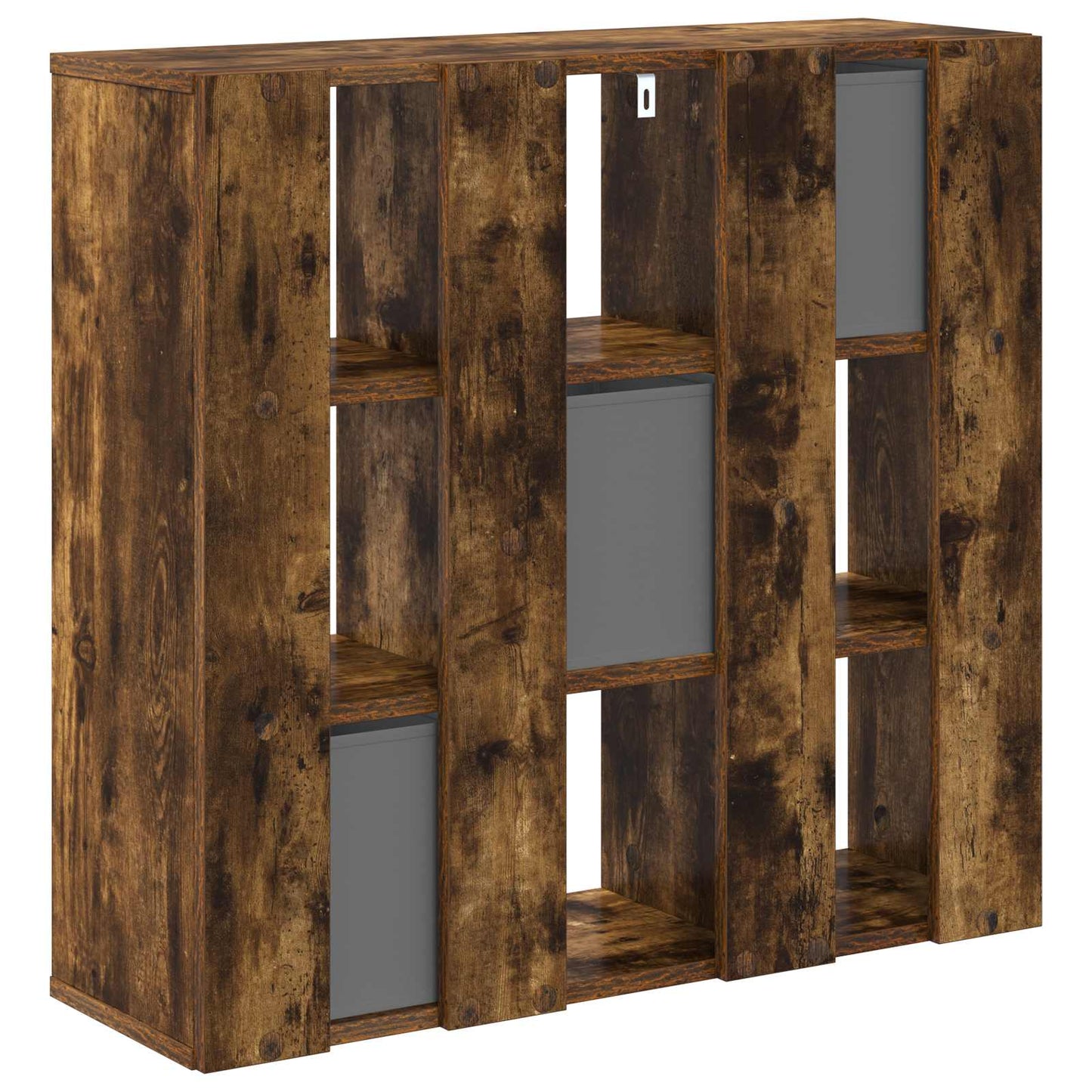 Sideboard with Drawer Smoked Oak 73.5 x 24 x 69.5 cm