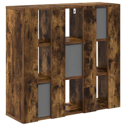 Sideboard with Drawer Smoked Oak 73.5 x 24 x 69.5 cm