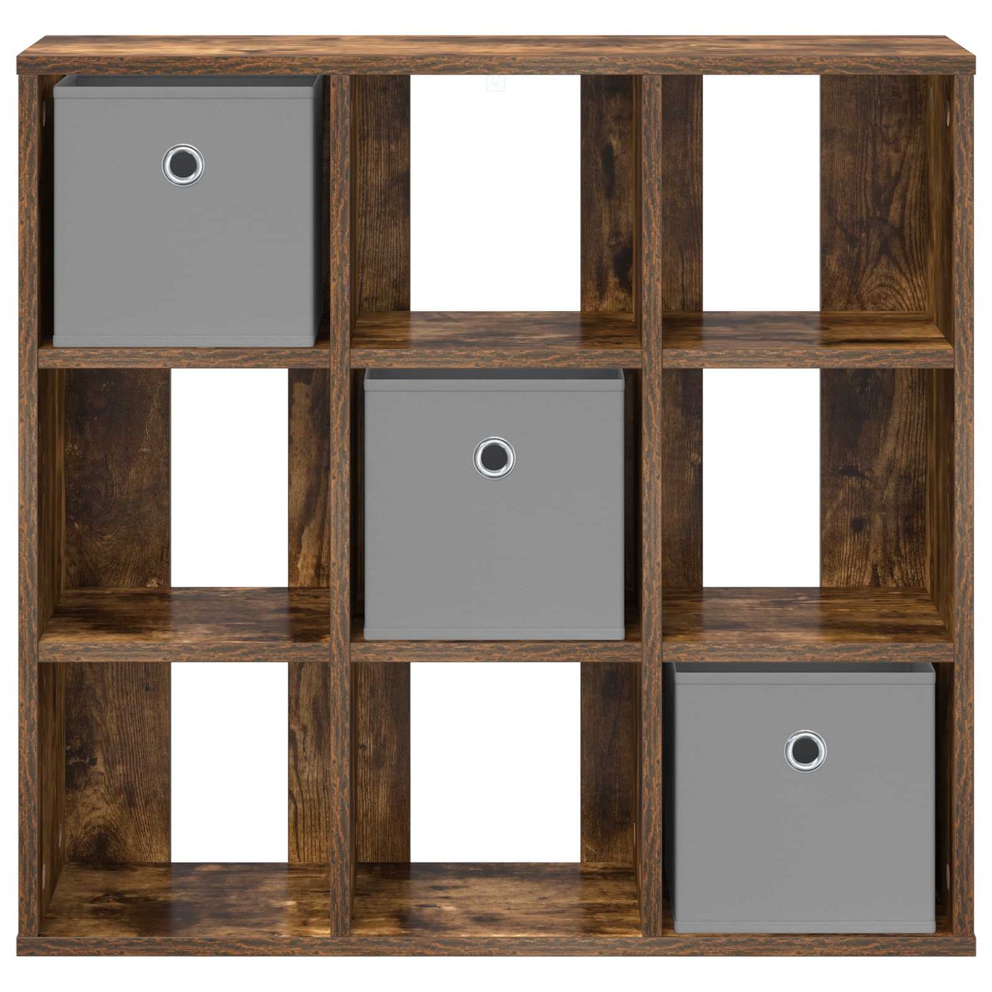 Sideboard with Drawer Smoked Oak 73.5 x 24 x 69.5 cm