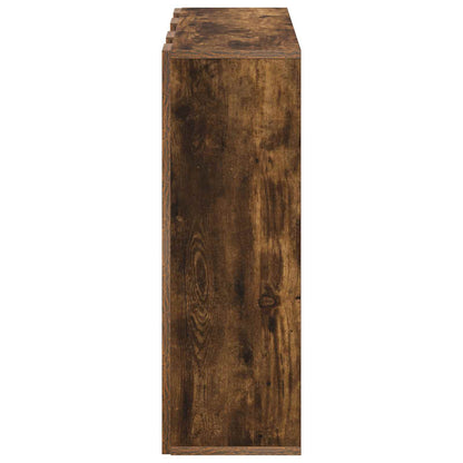 Sideboard with Drawer Smoked Oak 73.5 x 24 x 69.5 cm