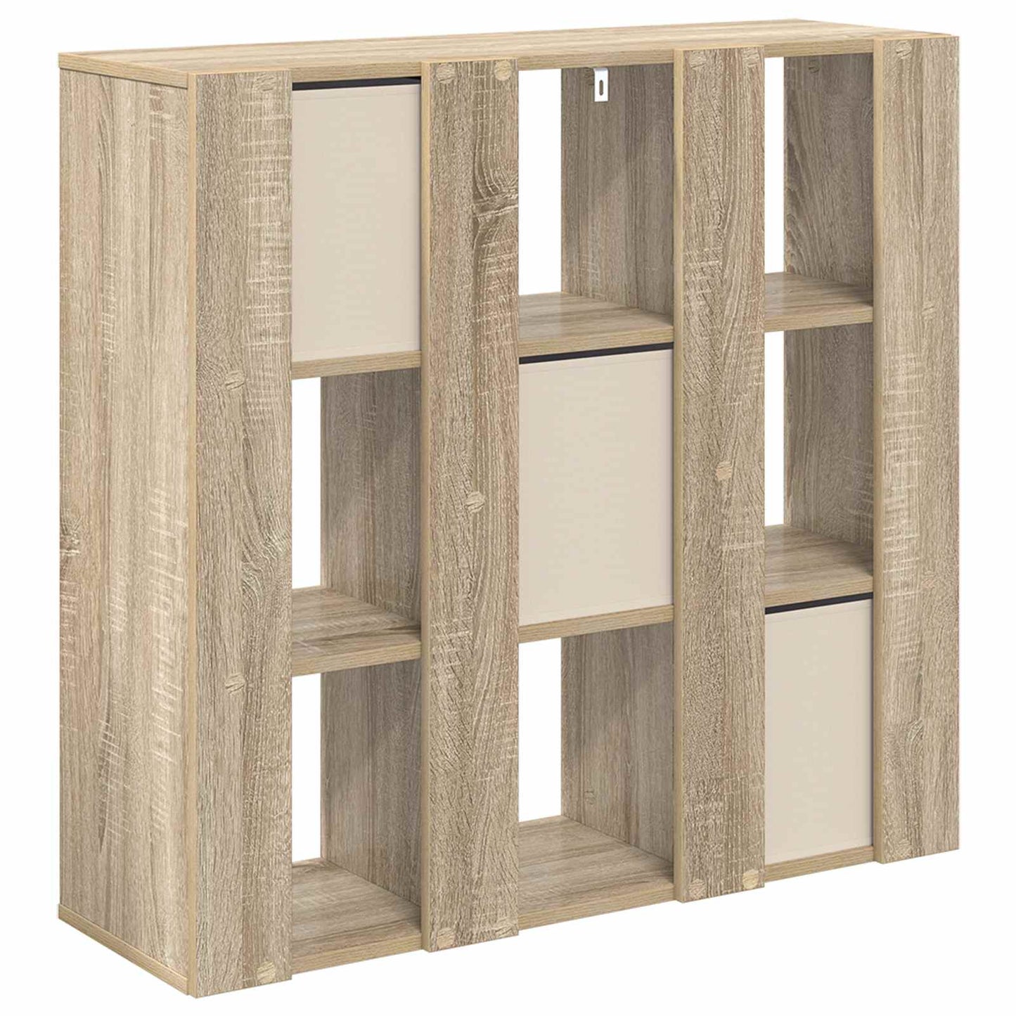 Sideboard with Drawer Sonoma Oak 88.5 x 29 x 84.5 cm