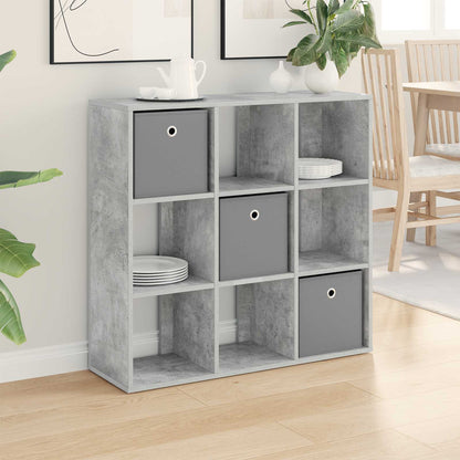 Sideboard with Drawer Concrete Grey 88.5 x 29 x 84.5 cm