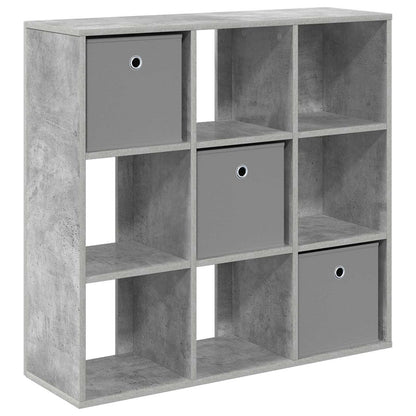 Sideboard with Drawer Concrete Grey 88.5 x 29 x 84.5 cm