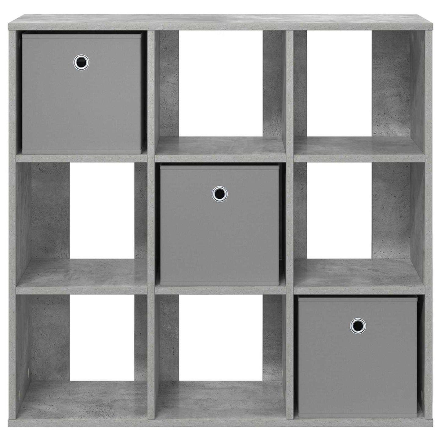 Sideboard with Drawer Concrete Grey 88.5 x 29 x 84.5 cm