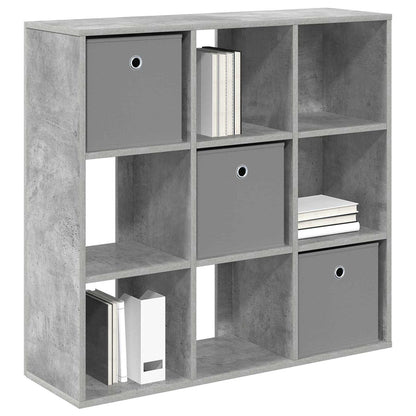 Sideboard with Drawer Concrete Grey 88.5 x 29 x 84.5 cm