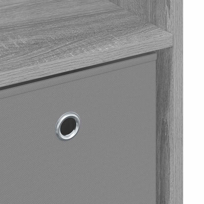 Sideboard with Drawer Grey Sonoma 88.5 x 29 x 84.5 cm