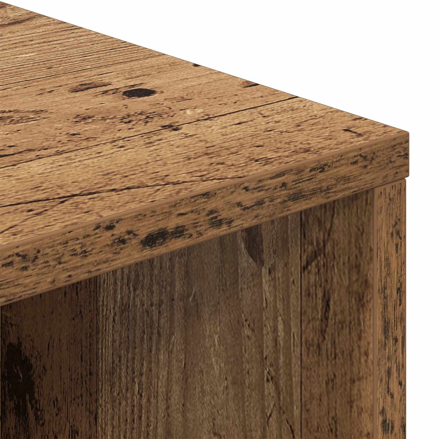 Sideboard with Drawer Old Wood 88.5 x 29 x 84.5 cm