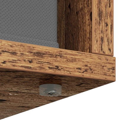 Sideboard with Drawer Old Wood 88.5 x 29 x 84.5 cm