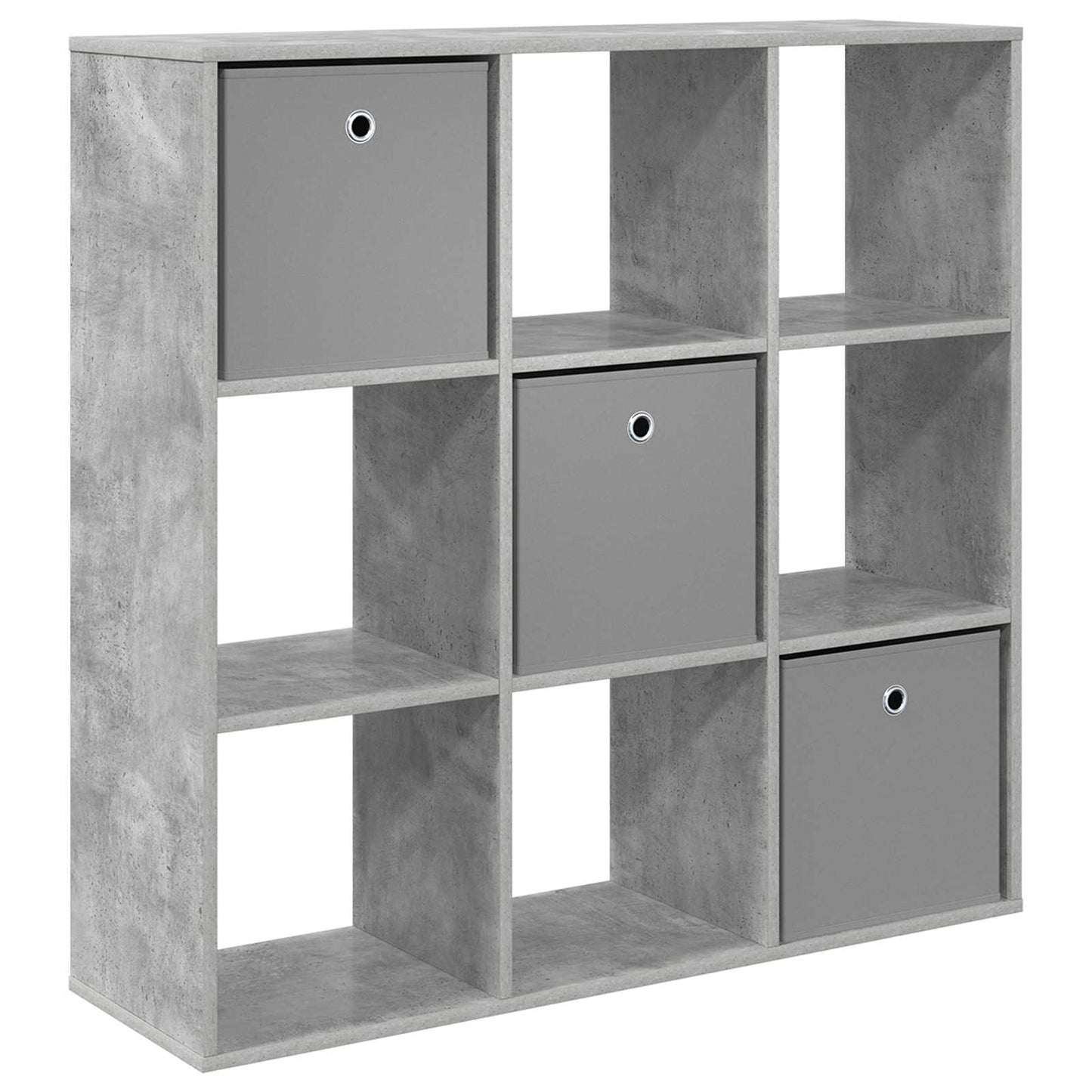 Sideboard with Drawer Concrete Grey 102 x 31 x 99.5 cm