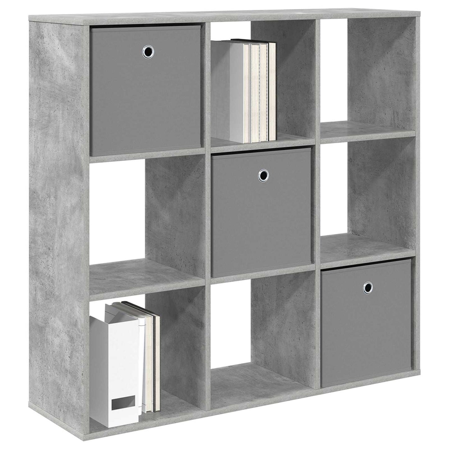 Sideboard with Drawer Concrete Grey 102 x 31 x 99.5 cm