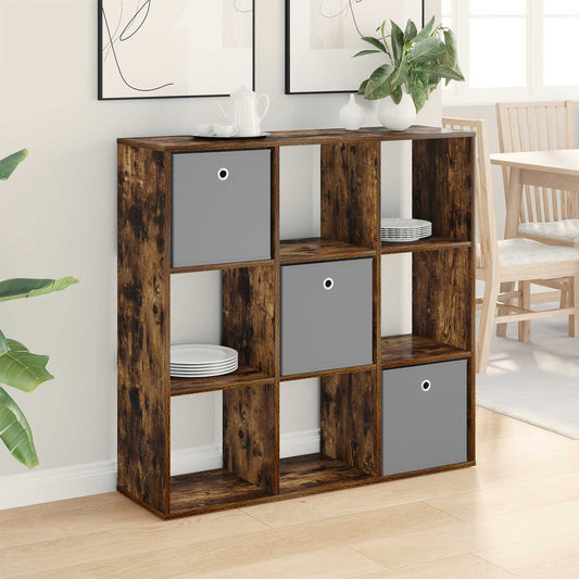 Sideboard Smoked Oak 102 x 31 x 99.5 cm