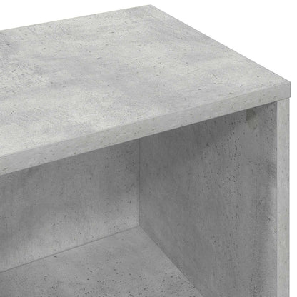 Sideboard with Drawer Concrete Grey 73.5 x 22.5 x 53.5 cm