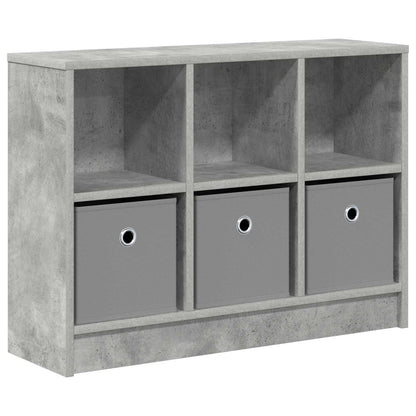 Sideboard with Drawer Concrete Grey 73.5 x 22.5 x 53.5 cm