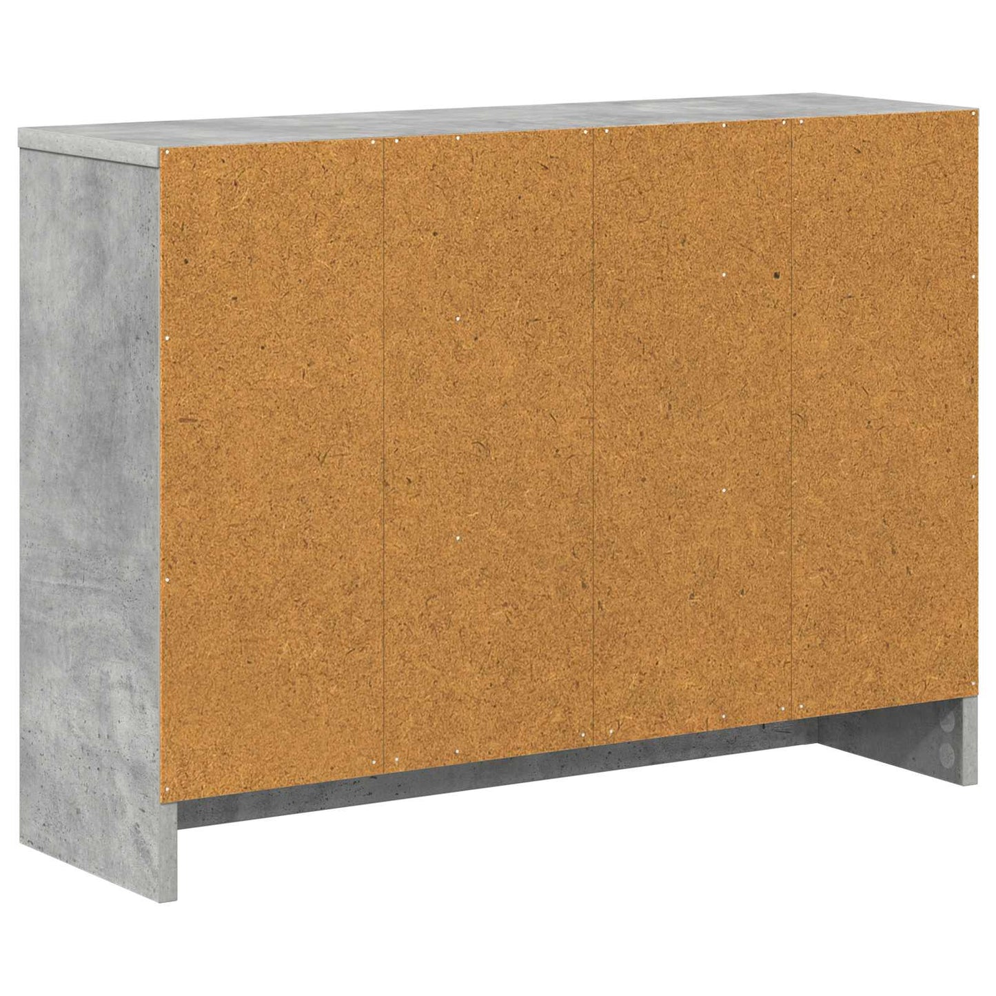 Sideboard with Drawer Concrete Grey 73.5 x 22.5 x 53.5 cm