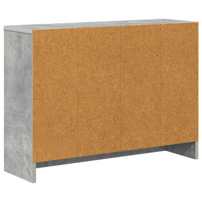 Sideboard with Drawer Concrete Grey 73.5 x 22.5 x 53.5 cm