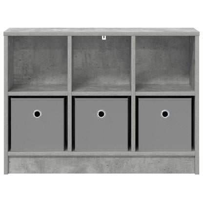 Sideboard with Drawer Concrete Grey 73.5 x 22.5 x 53.5 cm