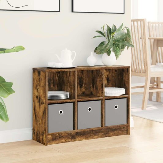 Sideboard Smoked Oak 73.5 x 22.5 x 53.5 cm