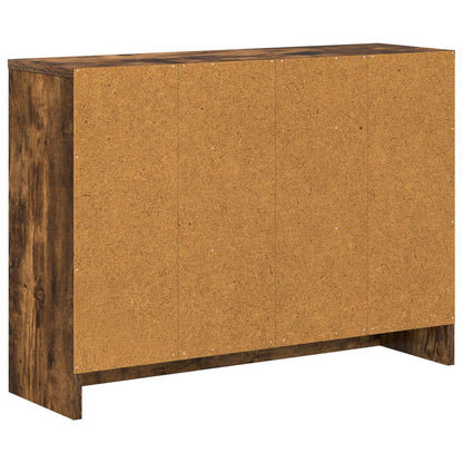 Sideboard with Drawer Smoked Oak 73.5 x 22.5 x 53.5 cm